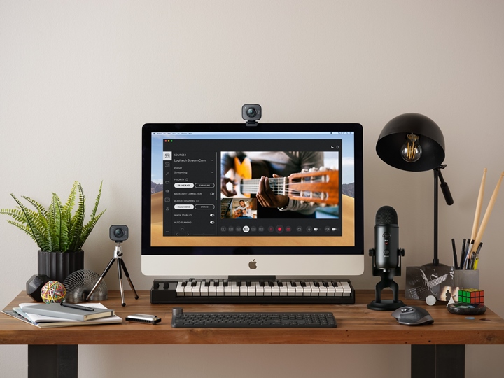 羅技推出 StreamCam 專業直播神器，提供 1080p/60fps、相容主流直播平台