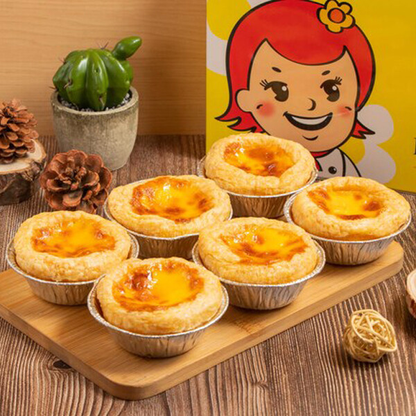 黛西蛋塔葡式蛋塔6入/360g/盒_2盒