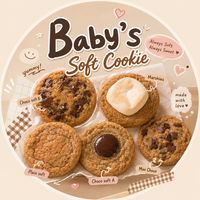 Baby’s soft cookie