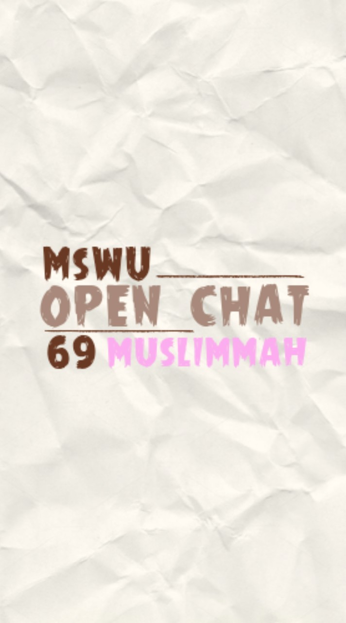 Mswu freshy 69(Muslimah)