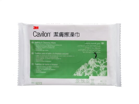 (卡司 官方現貨) 3M Cavilon 潔膚擦澡巾 8片裝