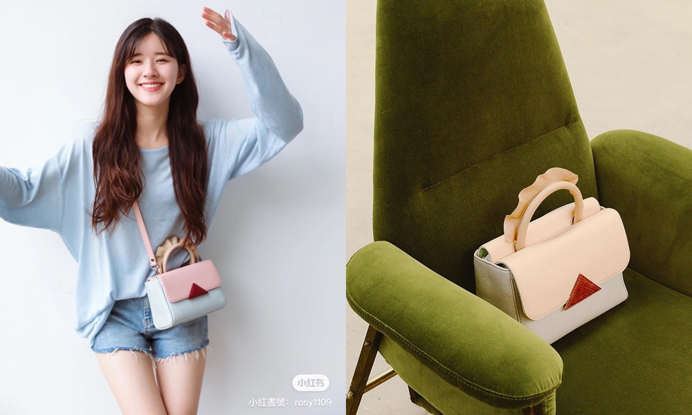 趙露思平價包款：TITA MADRID mini montagine，約NT11,432