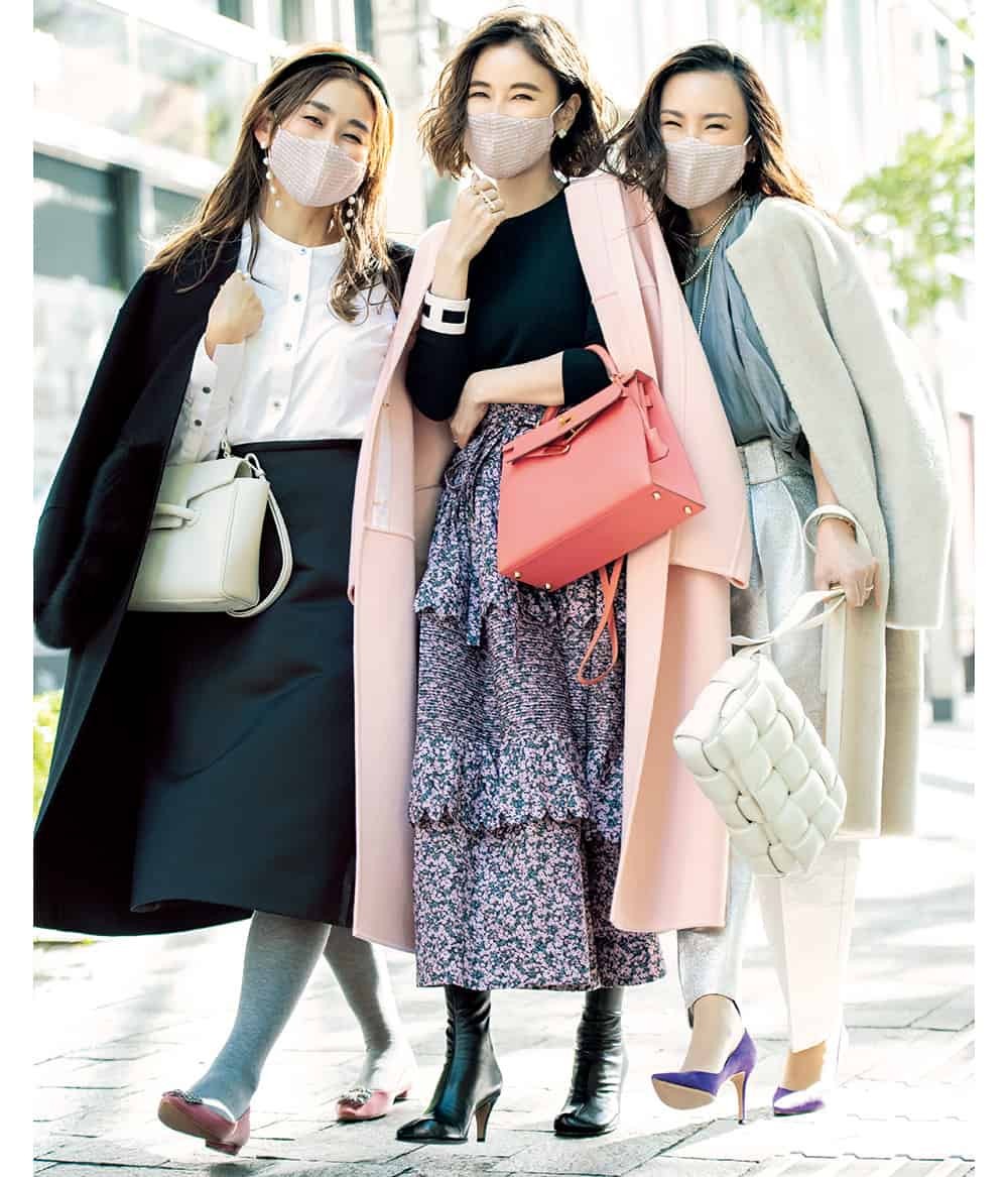 40代読者がオシャレ用に選ぶマスクって 40代のマスクコーデsnap 関東編