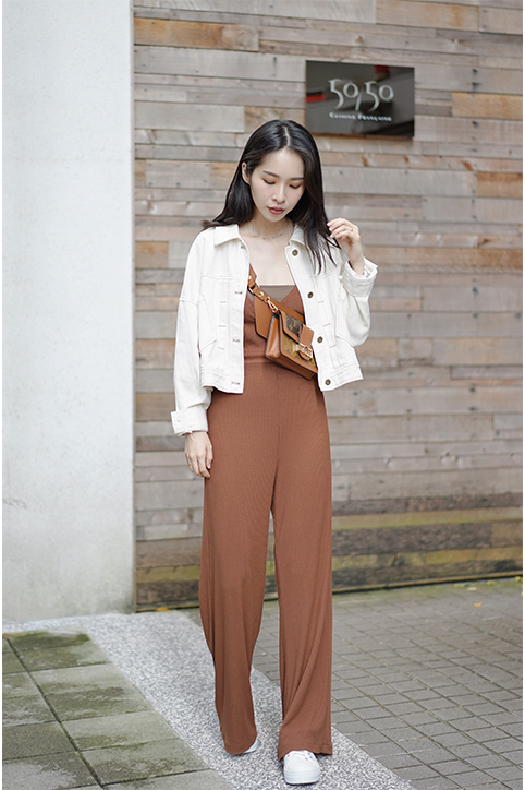 各種身型，都能享受落地褲的時尚s號的特製褲長，獻給150～160的小個女孩m號，適合165以上的你