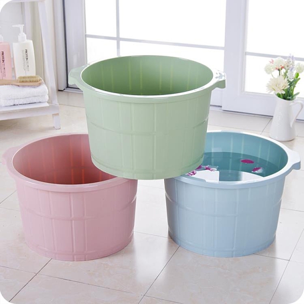 泡腳桶 家用泡腳桶過小腿泡腳盆宿舍按摩塑料洗腳盆高深桶洗腳桶足浴盆