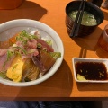 海鮮丼 - 実際訪問したユーザーが直接撮影して投稿した西九条和食 / 日本料理居魚菜々 わさびの花 西九条の写真のメニュー情報