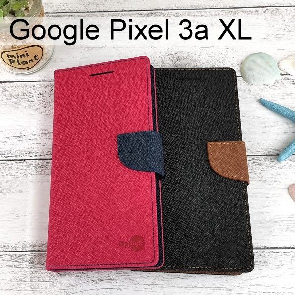 【My Style】撞色皮套 Google Pixel 3a XL (6 吋)