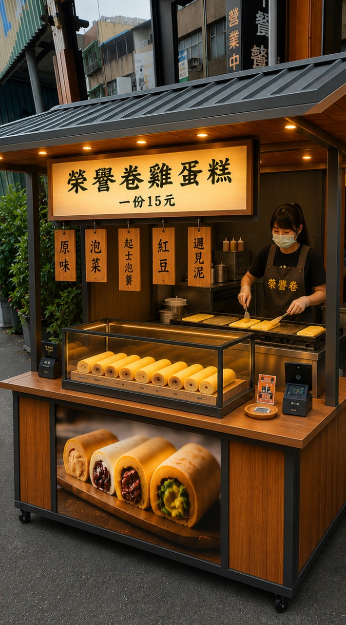 榮譽捲雞蛋糕創意