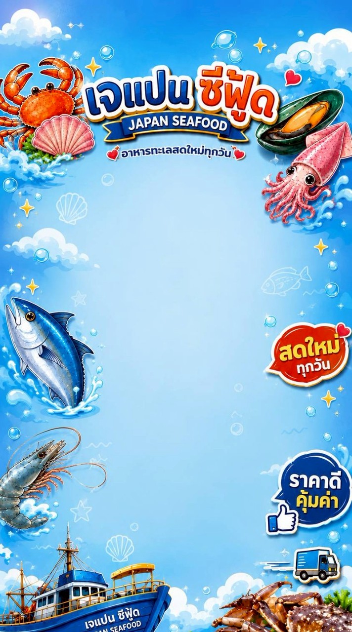 เจแปน ซีฟู้ด อัพเดทสินค้า