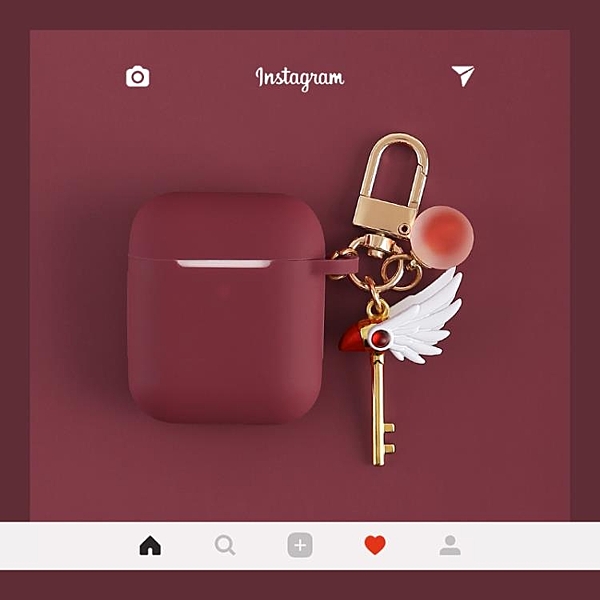 魔卡少女櫻蘋果airpods2保護套可愛iPhone無線藍牙耳機硅膠盒子殼