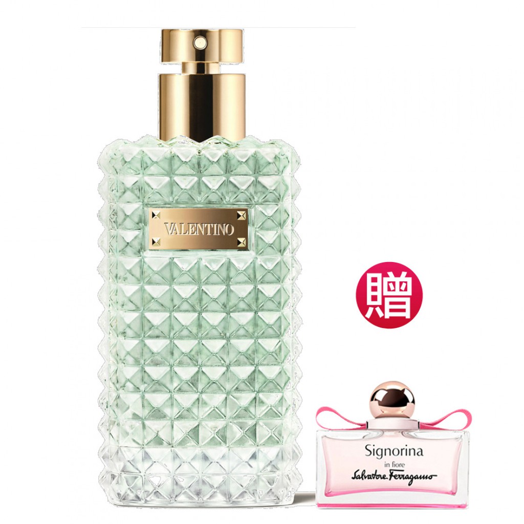 Valentino輕漾女性淡香水125ml(贈)花漾伊人女性小香水 Vivo薇朵