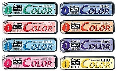 ●0.7mm n●規格:長60mm/10入n無黏滯感、顏色鮮明，強韌、 n色濃，一擦即淨