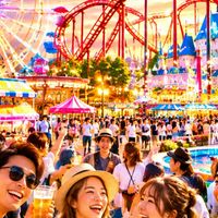 👑大人の遊園地🎢皆でわちゃわちゃ盛り上がろう✨️