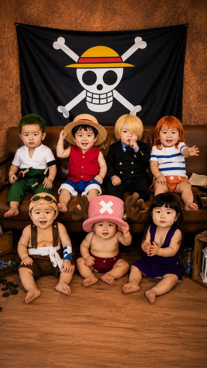 8/9🏴‍☠️ワンピース合わせ