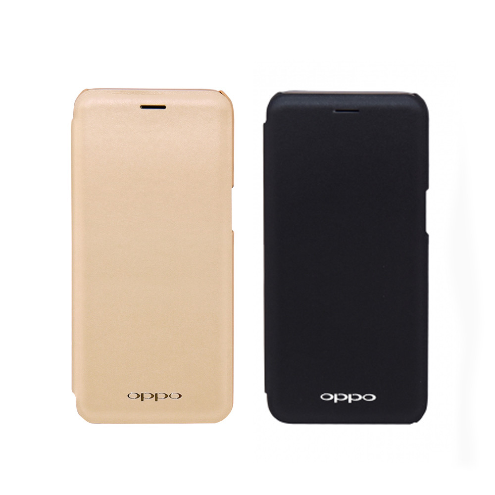 超輕薄設計，全方面保護手機 簡約時尚又不失風範 原廠公司貨-盒裝 品牌：OPPO 適用類型：OPPO手機 適用型號：R11s 適用種類：皮套 顏色：黑、金色 材質： PU皮、PC殼、EVA熱熔膠 產地