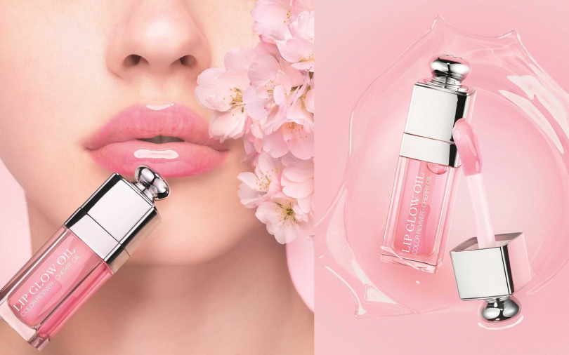 迪奧癮誘粉漾潤唇釉 #001／1,200元。（圖／品牌提供）