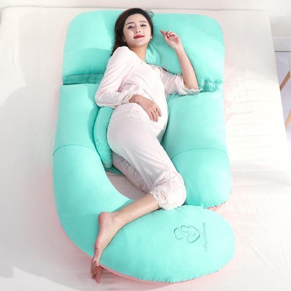 孕婦枕頭護腰側睡枕多功能u型抱枕 睡覺墊靠枕側臥枕睡枕用品YYP 琉璃美衣