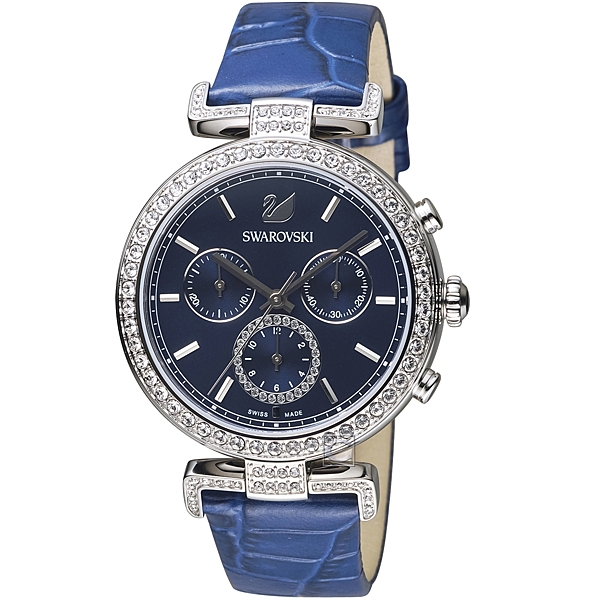 原廠公司貨n具備計時功能n生活防水50Mn高級瑞士石英機芯n錶框鑲飾璀璨水晶n料號：5479239