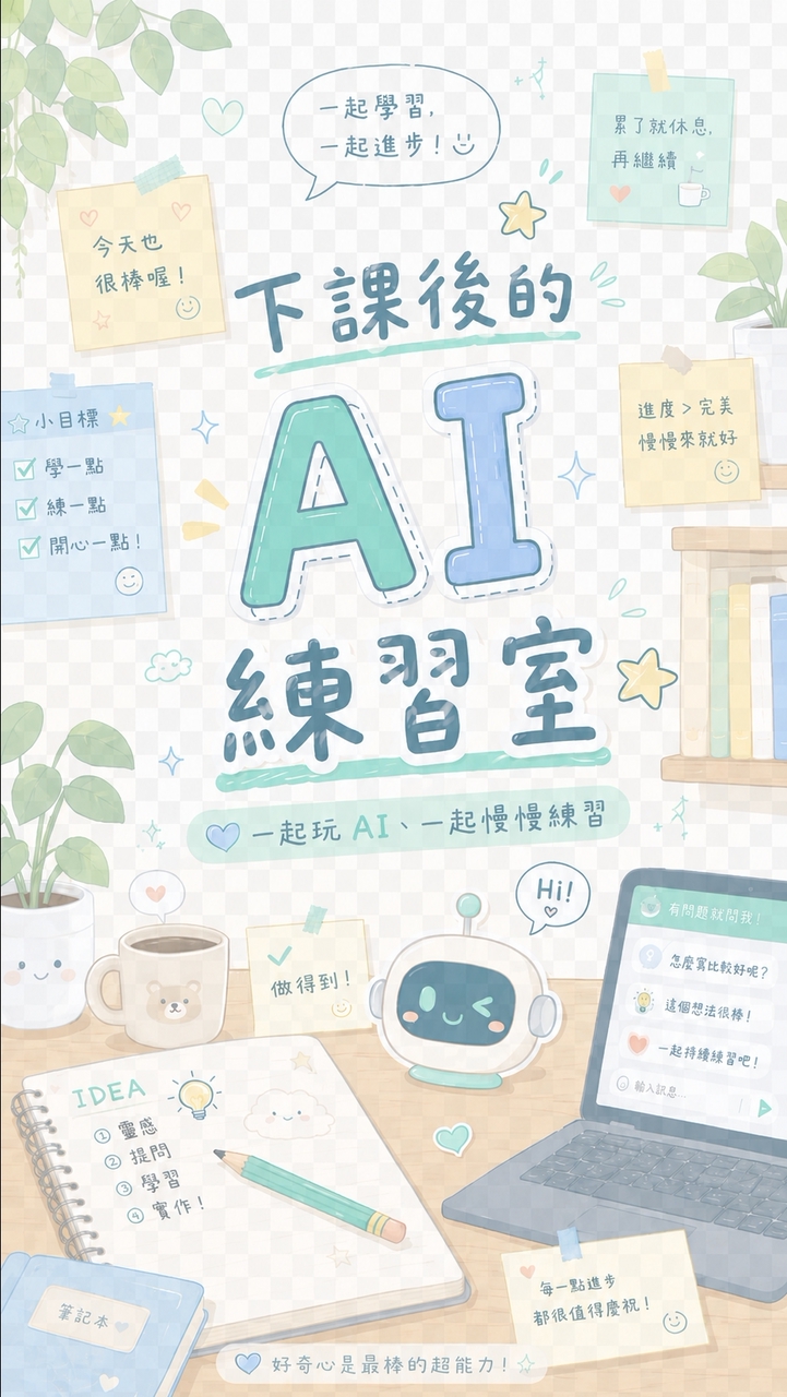 下課後的AI練習室