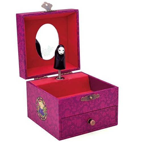 詳細規格材 質：SANKYO音樂機芯、MDF材、樹脂 尺 寸：W105×D105×H85mm品牌國別：日本曲 目：いつも何度でも（千と千尋の神隠し）本項工藝品音樂機芯是由機械趨動而非一般市面販賣以IC