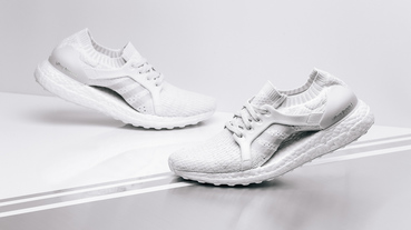 官方新聞 / 純白新色 adidas UltraBOOST X 女生專屬跑鞋臺灣 4 月 27 日登場