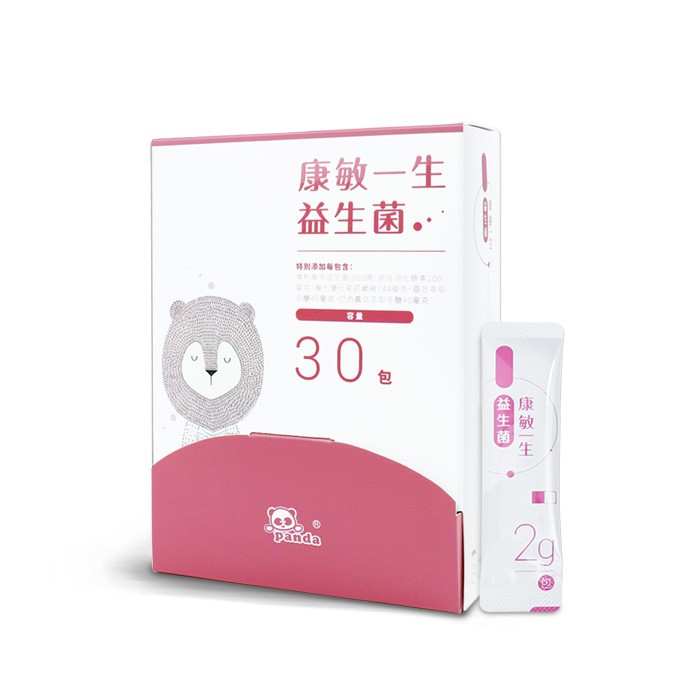 哈啾防護 換季必備 調整健康好體質 擊退衛生紙殺手，不能只是隔離戴口罩！ 品名：康敏一生 益生菌 成份：果寡糖、維生素C、專利複方益生菌(Lactobacillus paracasei BB5副乾酪乳