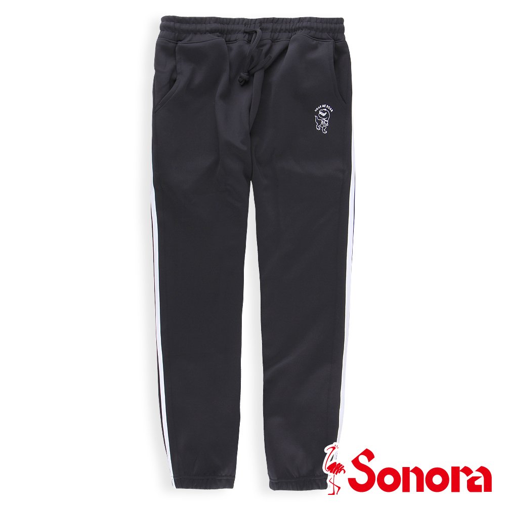 【SONORA 尚諾奈】MIT束口運動褲(黑色)