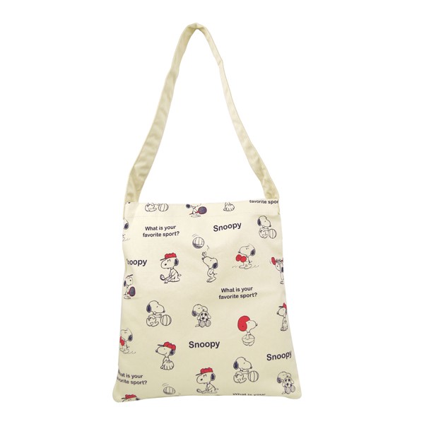 史努比運動大集合造型帆布肩背包/側背包/帆布袋/帆布包/今日最便宜/貨到付款/現貨/禮物