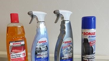 [汽車美容產品推薦] 德國進口SONAX汽車美容產品。自助洗車必備洗車精 用對產品洗車超輕鬆。鍍膜推薦--新車鍍膜、DIY鍍膜。中性鋼圈精推薦~