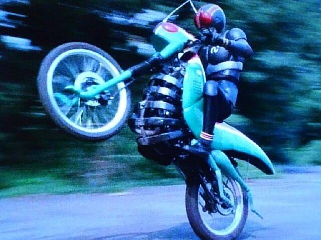 Masih Ingat Motor Belalang Tempur Kamen Rider Ini Wujud Aslinya