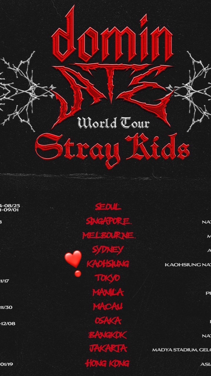 喜迎SKZ來寶島❤️‍🔥Stray kids高雄場討論群
