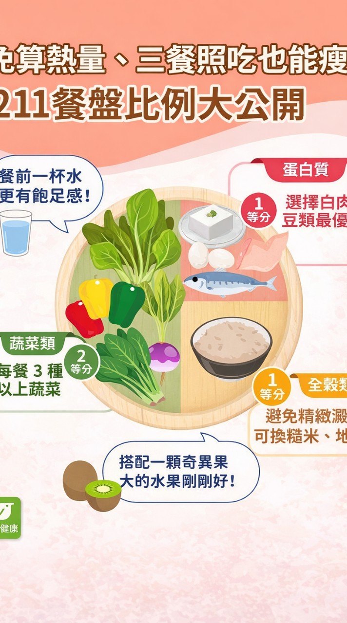 嘉義人/分享211健康飲食法