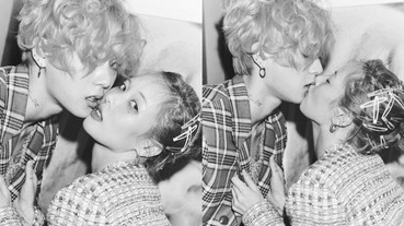 泫雅、E’Dawn 為時尚雜誌拍攝作品曝光，兩人首次在鏡頭前大方嘴對嘴接吻，看的我血脈賁張啊！