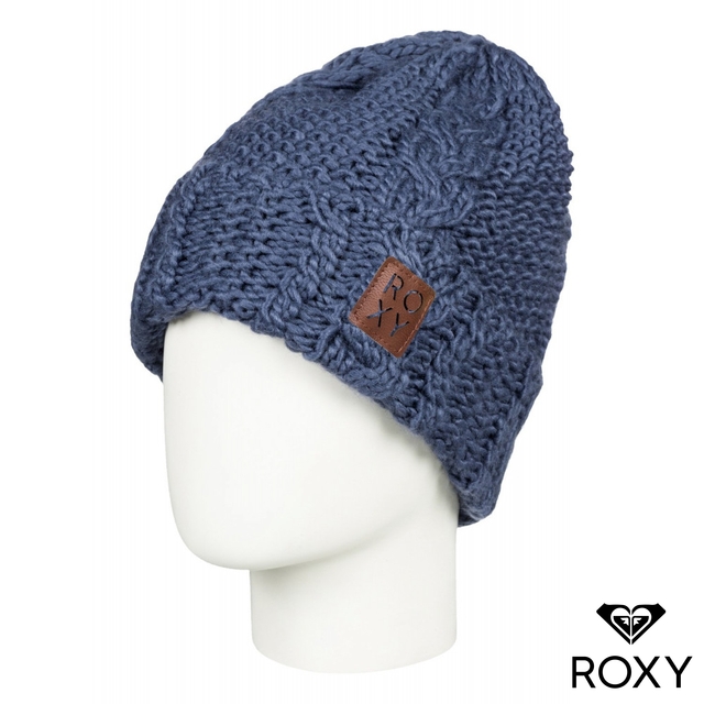 【ROXY】TRAM BEANIE 毛帽 海軍藍
