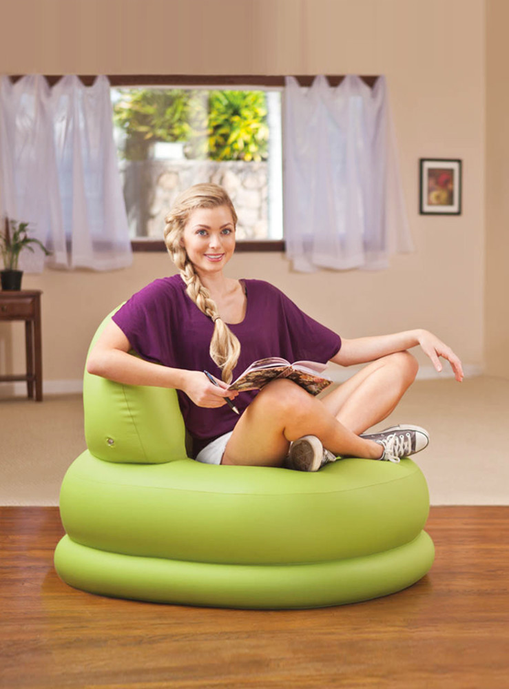 充氣沙發 休閒懶人沙發創意單人午休椅簡易充氣小沙發臥室座椅躺椅