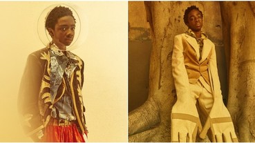路卡斯轉大人？《怪奇物語》Caleb McLaughlin 為《 Schon 》拍攝一系列時尚照片！
