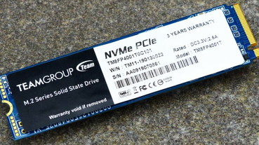 Team Group MP34 M.2 NVMe PCIe SSD 1TB 測試，國產 SSD 也有不俗的效能與耐寫量