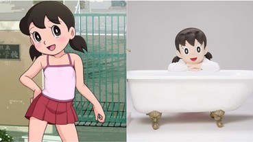 為電影造勢！出道 50 年，《多啦 A 夢》女主角靜香拍攝她首次個人寫真！