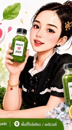 น้ำผักผลไม้สกัดเย็น | Cold Pressed Juice