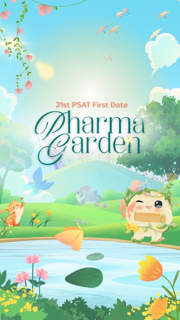 🌷21st PSAT First Date in PharmaGarden 🌷