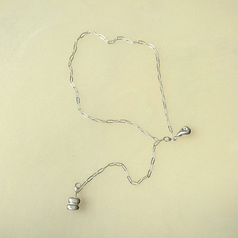 裂殖子 silver | 項鍊