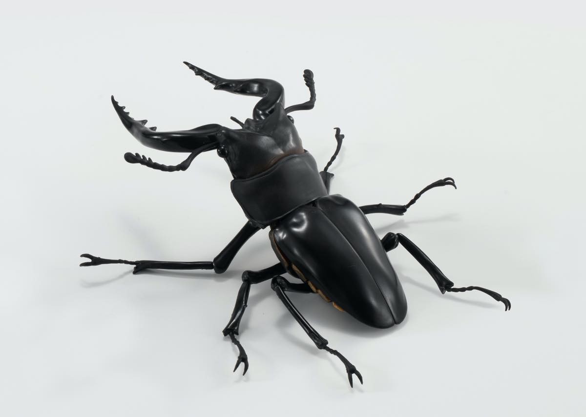 ガチャから出てくるクワガタがでかい でもやっぱりかっこいい