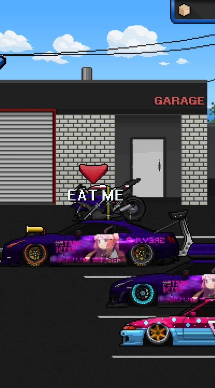 pixel car racer and car parking