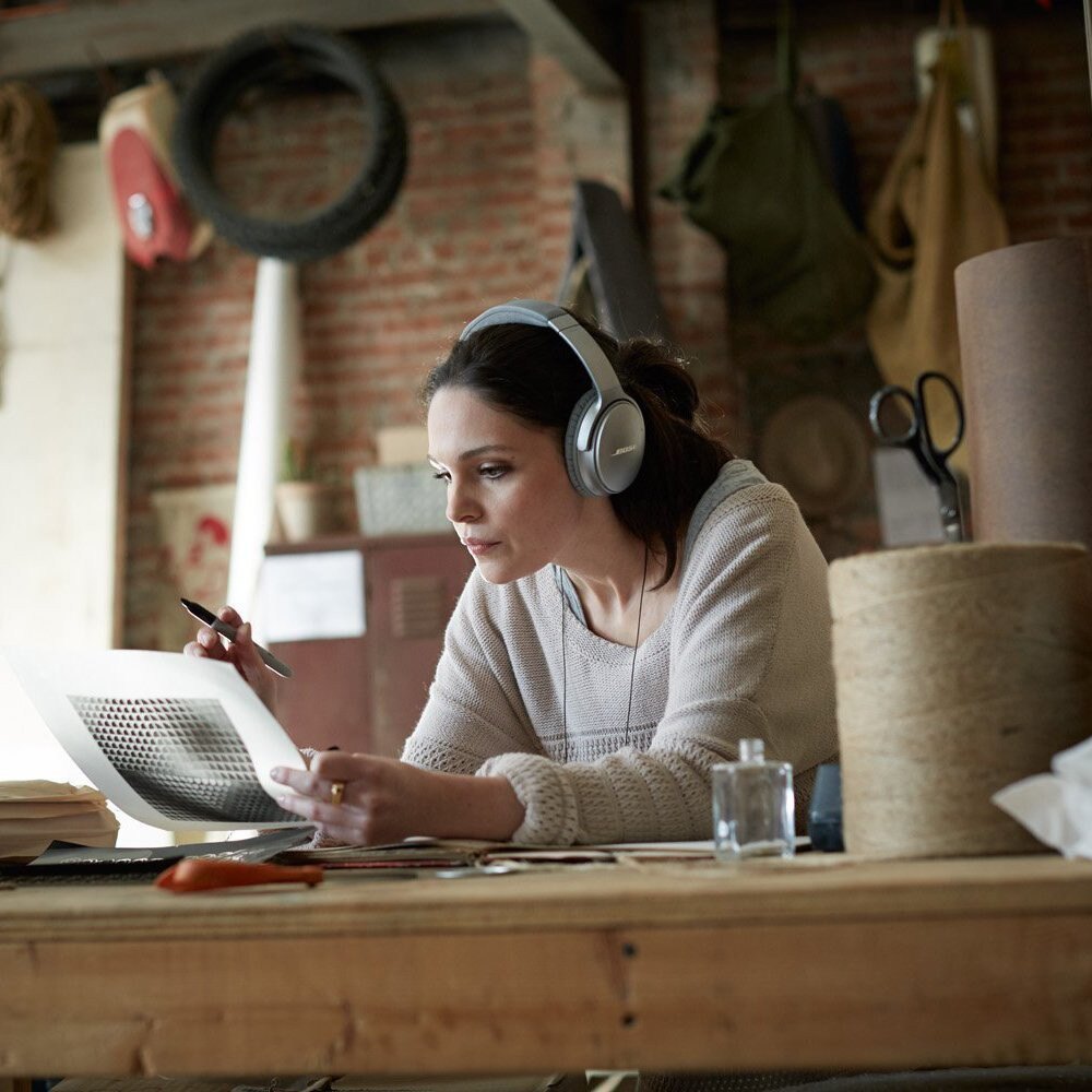 日本正品 Bose 高質感降噪耳機QuietComfort35 (銀色)