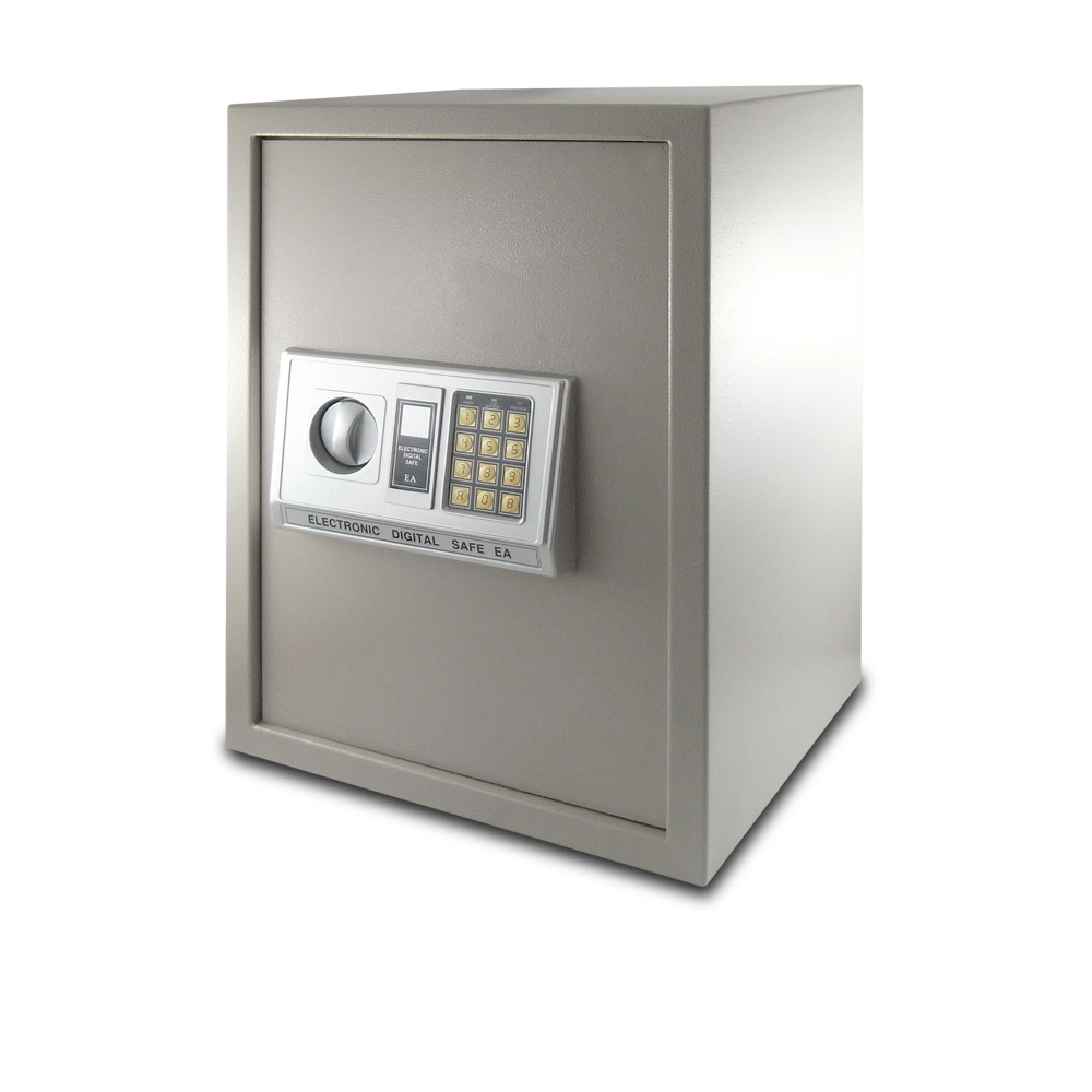 ◎隨時可更改密碼 ◎體積小，安裝容易 ◎個人密碼設定1-8位數 ◎內鋪地毯，機械化上鎖 ◎遇緊急情況可手動鑰匙開門 ◎知名愛國者推出保險箱金庫