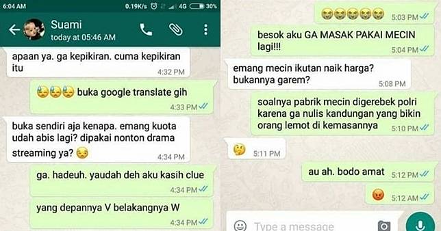 5 Chat  Istri Pengin Gombalin Suami Ini Kocaknya Bikin 