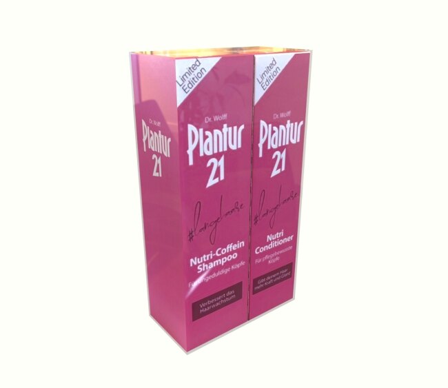 Plantur21粉紅閃耀長髮洗潤組(洗髮露250ml+護髮素150ml)