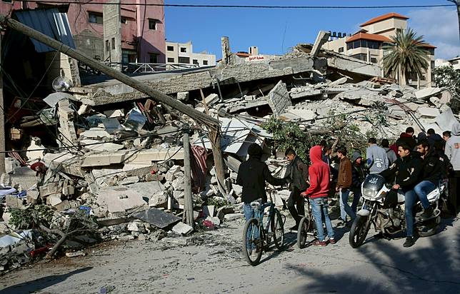  Israel Bom Sejumlah Sasaran di Jalur Gaza