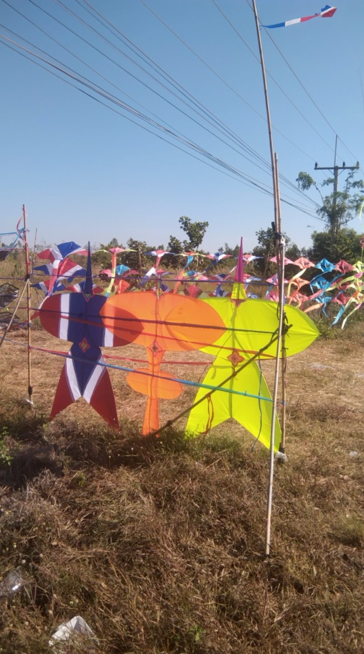 ตลาดนัดคนขายว่าว