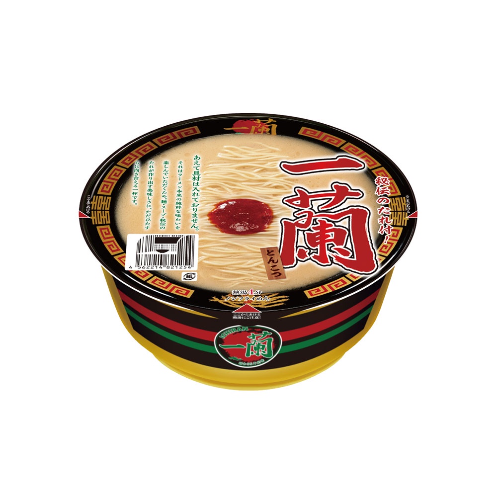 一蘭拉麵 豚骨杯麵 128g【Donki日本唐吉訶德】碗麵 泡麵